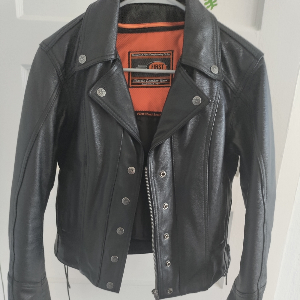Leather jacket